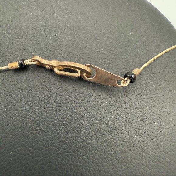 Unique Genuine Amethyst and Tourmaline Stone Beaded Tribal Pendant Necklace - Picture 10 of 10